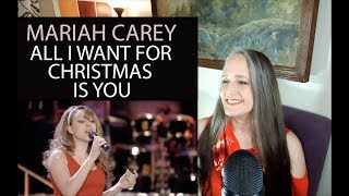 Voice Teacher Reaction to Mariah Carey - All I Want for Christmas is You | LIVE Tokyo Dome 1996