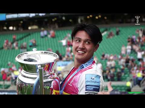 Watch the moment Harlequins won the Premiership title