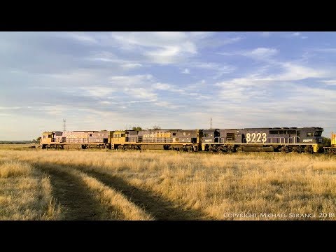 Pacific National MA5 Container Train - PoathTV Australian Railways