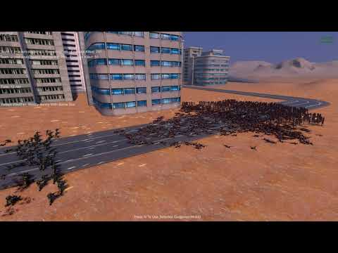 100 Modern Soldiers w/ AR-15's VS. Army of Redcoats