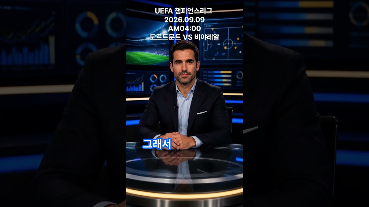 도르트문트 VS 비야레알  #uefa챔피언스리그 #축구분석 #토토