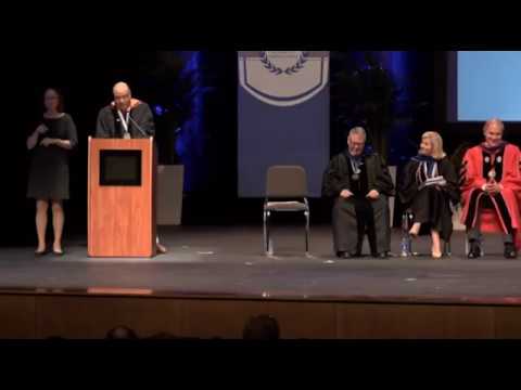 Convocation Speech by Dr. Adel ElSafty (2018 Distinguished Professor-UNF)
