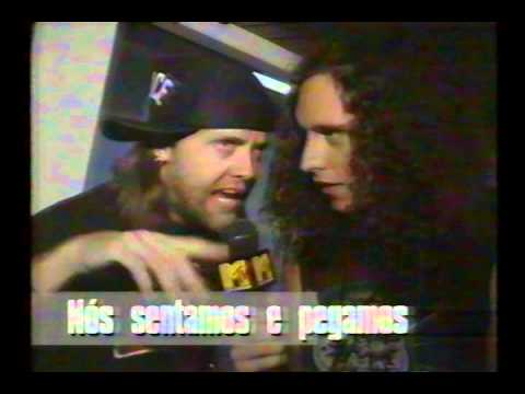 Metallica - Lars Ulrich - Interview - Furia Metal - MTV Brazil - 1993