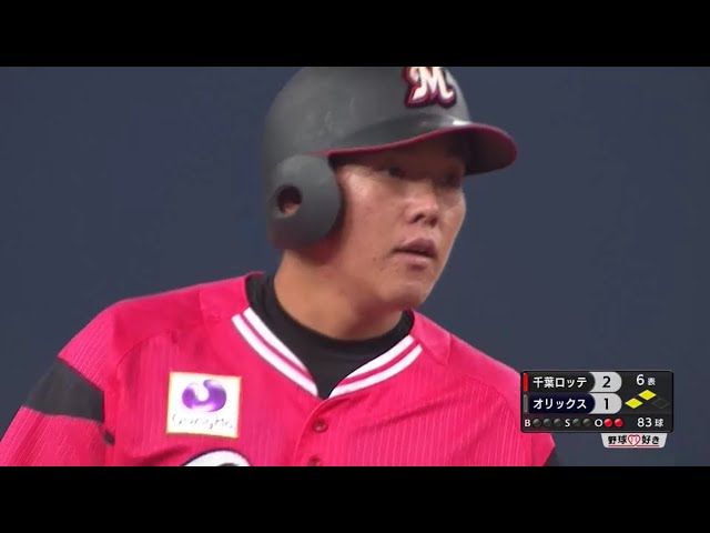 【6回表】若手が躍動!! マリーンズ・安田が期待に応える勝ち越しタイムリー!! 2018/9/24 Bs-M