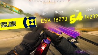 54 KILLS en jouant quasiment SANS SON ?!!