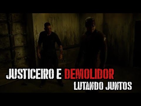Justiceiro e Demolidor Lutando Juntos