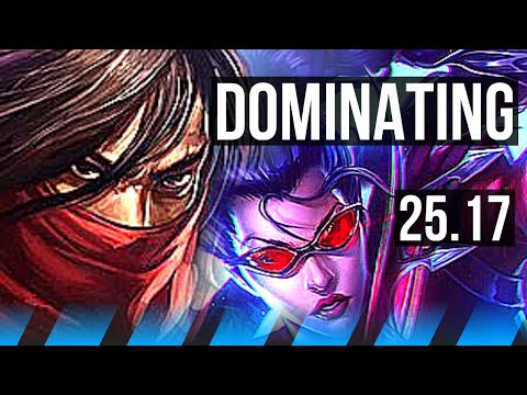 TALON vs VAYNE (MID) | 7 solo kills, 15/3/4, Dominating | KR Master | 25.17