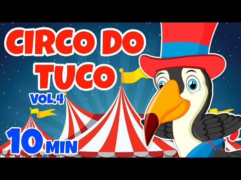 Circo do Tuco Vol. 4 - Giramille 10 min | Desenho Animado Musical