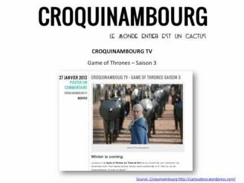 Croquinambourg #5 Croquinambourg TV Game of Thrones Saison 3