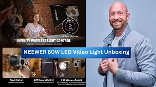 NEEWER 80W LED Light Unboxing – Is This the Best Budget Video Light?
