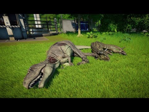 CERATOSAURUS VS BARYONYX VS CARNOTAURUS VS ALLOSAURUS VS CARCHARODONTOSAURUS - JWE