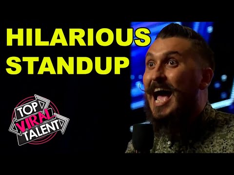 JUDGES CAN'T STOP LAUGHING at these HILARIOUS STANDUP ACTS on Got Talent