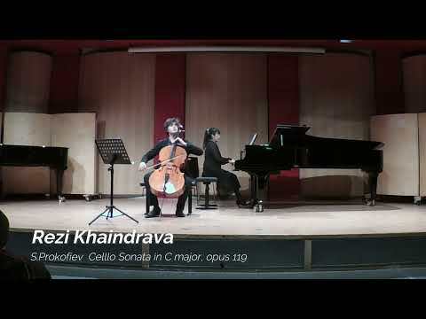 Sergei Prokofiev -Cello sonata in C major, Op.119