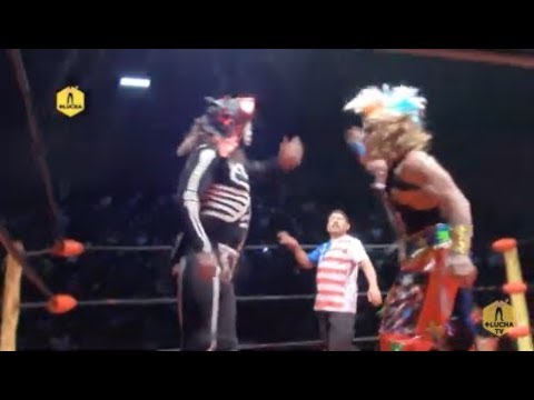 Psycho Clown vs La Parka vs Pagano, Triangular de Ídolos en Lucha Juárez