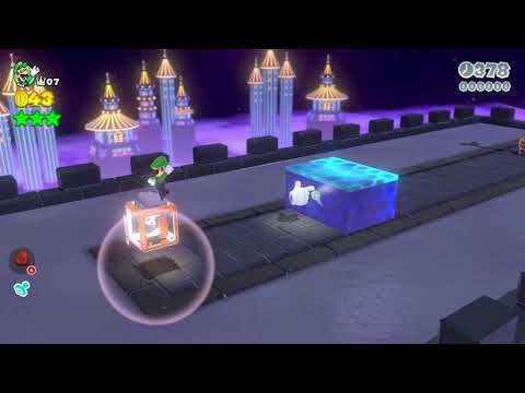 Super Mario 3D World (Switch) 8-4 Itemless Speedrun - Time: 25 (Former WR)