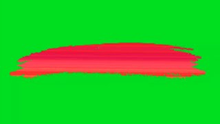 10 Colorful Brush Stroke Green Screen VFX FX Effec