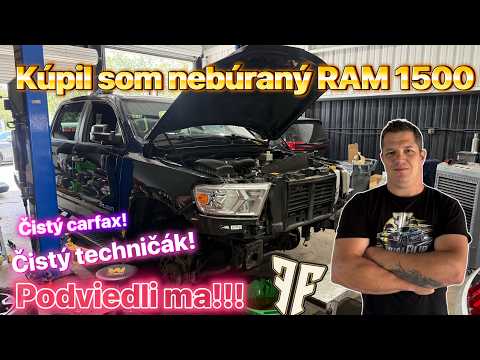 Kúpil som RAM 1500 na Copart s čistým techničákom bez nehody! A takto to dopadlo!
