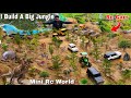 I Build A Jungle In Mini City Using Rc Tractor Growing Plants Using Truck Jcb Aakash946