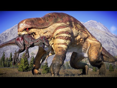 ALL 116 TERRESTRIAL & FLYING DINOSAURS BATTLE ROYALE IN CANADA - Jurassic World Evolution 2
