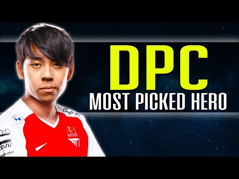 ANA practice most picked CARRY HERO in DPC Tour 1 DOTA 2