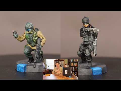 Painting The Core Box