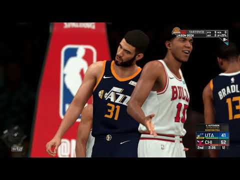 NBA 2K20 My Career ~ Ep.40 ~ Chicago Bulls Vs. Utah Jazz (Best Game EVER) Thanks Dizzi!!!