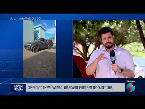 Traficante de drogas morre na troca de tiros com a PM em Valparaíso de Goiás