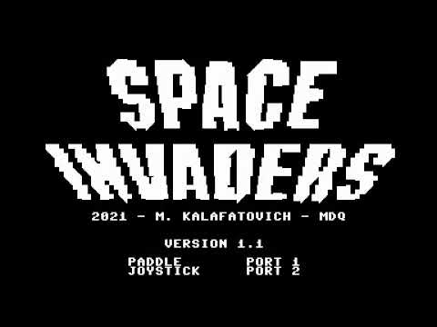COMMODORE 64 =+ SPACE INVADERS += VERSION 1.1