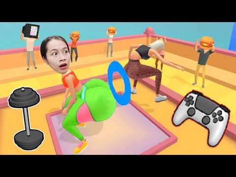 Twerk Race 3D (FUNNIEST APP GAME MOMENT) l Gameplay Walkthrough Lv 38-tr