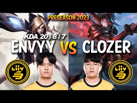 LSB Envyy vs LSB Clozer - KAI'SA vs KALISTA ADC - KR Ranked