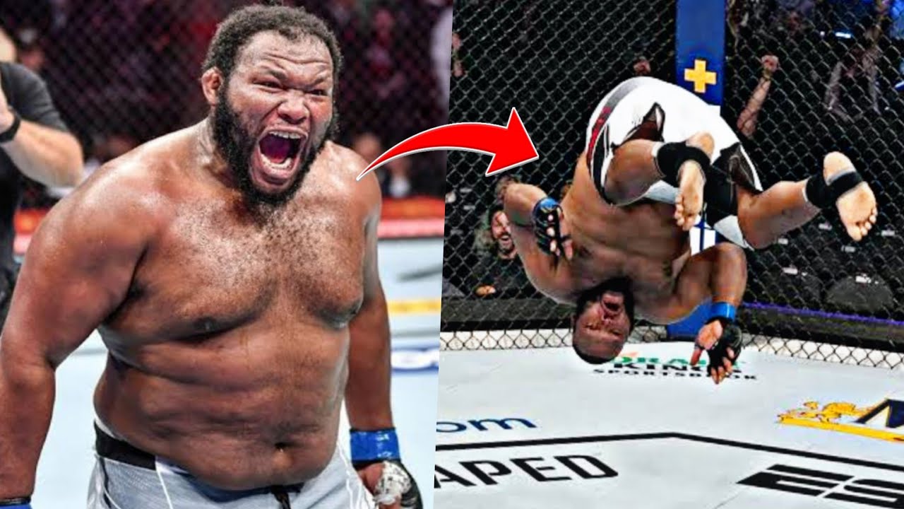 Ninja de 120 Kgs usa a capoeira dentro do Octógono.. Chris Barnett desafia as leis da física