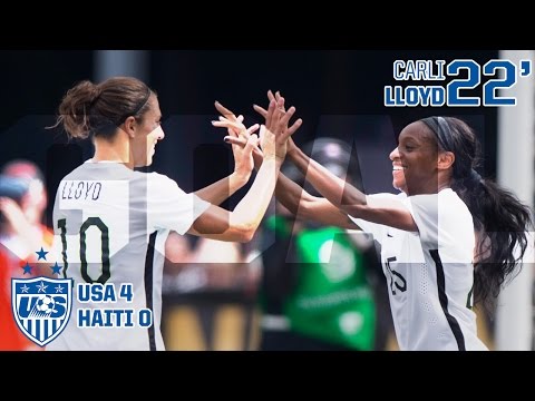 WNT vs. Haiti: Carli Lloyd Second Goal - Sept. 20, 2015