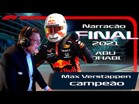 Max Verstappen Campeão Mundial 2021 F1 - Narração épica de Sérgio Maurício