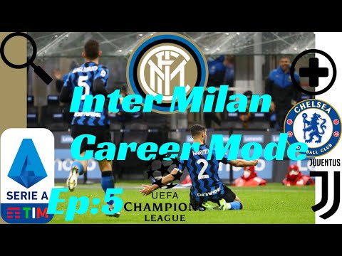 Inter Milan career mode episode 5 ( UCL Action)
