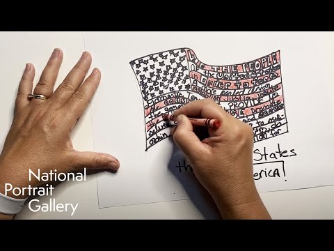 6th Amendment Right Drawing