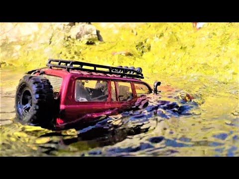 RC Car RocHobby 1/18 Katana LC80 Off-Road Test