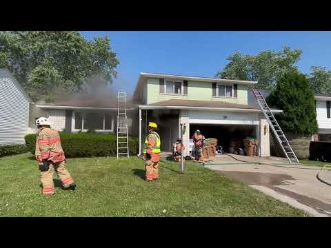 7/6/26-South Line FD working fire at 89 Yvette Drive