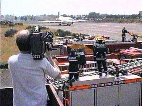 BAC 1-11 at Bristol and then it's last flight and landing at Brooklands
