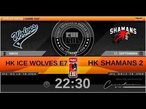 2019 09 17 Ice Wolves E7 Shamans 2