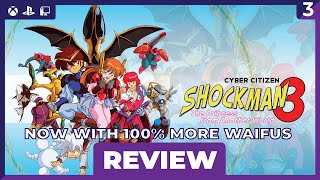 The Easiest Plat on Playstation? | Cyber Citizen Shockman 3: A Princess From Another World Review