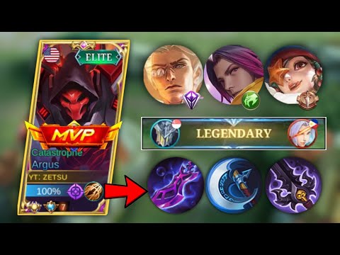 Argus "MUST USE" Build to Rank Up Faster | Argus Best Build 2022 | Mobile Legends