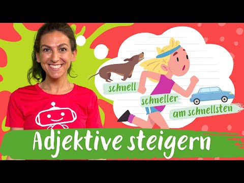 Adjektive steigern einfach erklärt | Positiv  Komparativ  Superlativ | Deutsch | Silicon Valley Kids