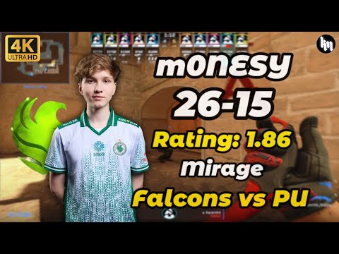 m0NESY (26-15) Falcons vs PU (Mirage) | BLAST Rivals 2025 Season 2 #cs2 #m0nesy