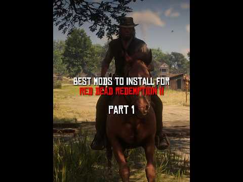 Best Mods In RDR2 🤩 | #reddeadredemption #rdr2 #mods #pc #viral #short #part1 #feed