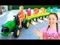 Learning Numbers With Oliver Fun Tractor Ride