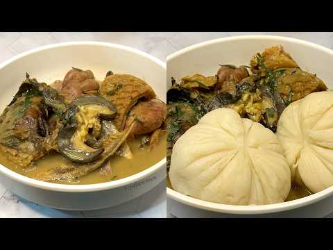 This Is The Best OFE NSALA SOUP I've Ever Made! | How To Cook Ofe Nsala Soup