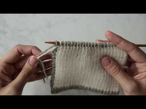Two-Color Double Knitting Tutorial | Purl Soho