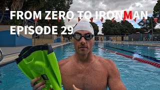 DOUBLE RUN & SWIM DAY | 3 WEEKS OUT