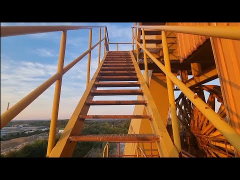 Lost Place Bergwerk Monopol Schacht Grimberg 1/2 (Teil II) Förderturmbesteigung