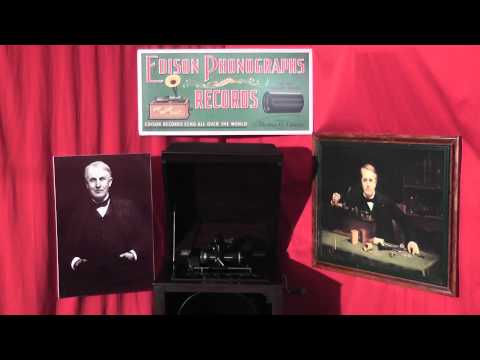 Edison blue amberol cylinder 3870 - Christmas Bells by R. Gayler